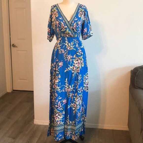 Fliying Tomatoe maxi dress sz-small / med - Picture 2 of 6